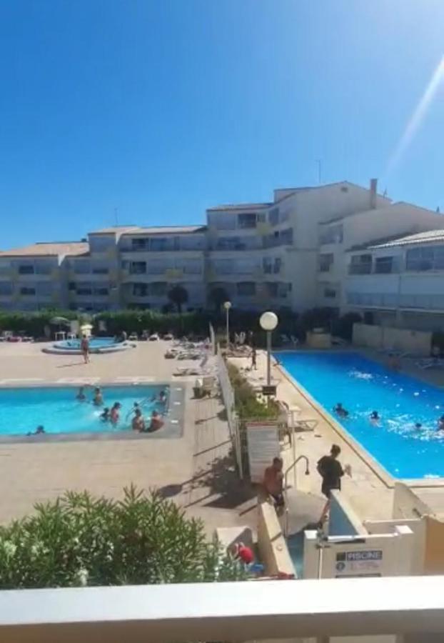 Appart 2 Piscines ,50 M De La Mer Agde Luaran gambar